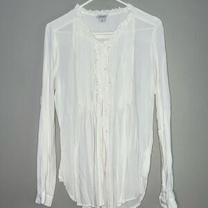 Sundance White Button Down Shirt